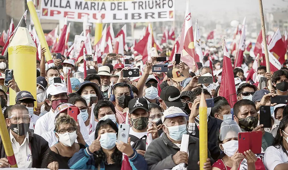 El ideario de Perú Libre habría sido cambiado por intereses mayores de tener una "cuota de poder" en el Gobierno de Pedro Castillo. Foto: Antonio Melgarejo/La República