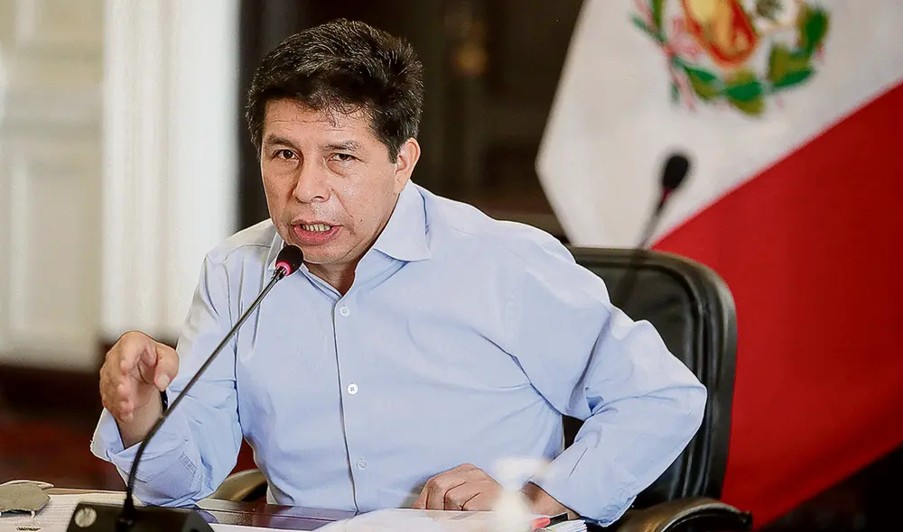 El dato. Pedro Castillo pidió presentarse mañana ante el Pleno. Fuentes cercanas al mandatario indican de que el Gobierno quiere evitar “puntos en contra”, como la admisión de moción vacancia. Foto: Sepres