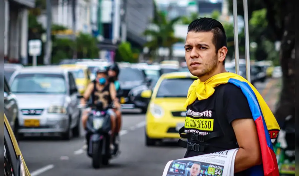Jonathan Ferney Pulido, sorpresa para el Senado de la Alianza Verde. Foto: Instagram/'Jota Pe Hernández'