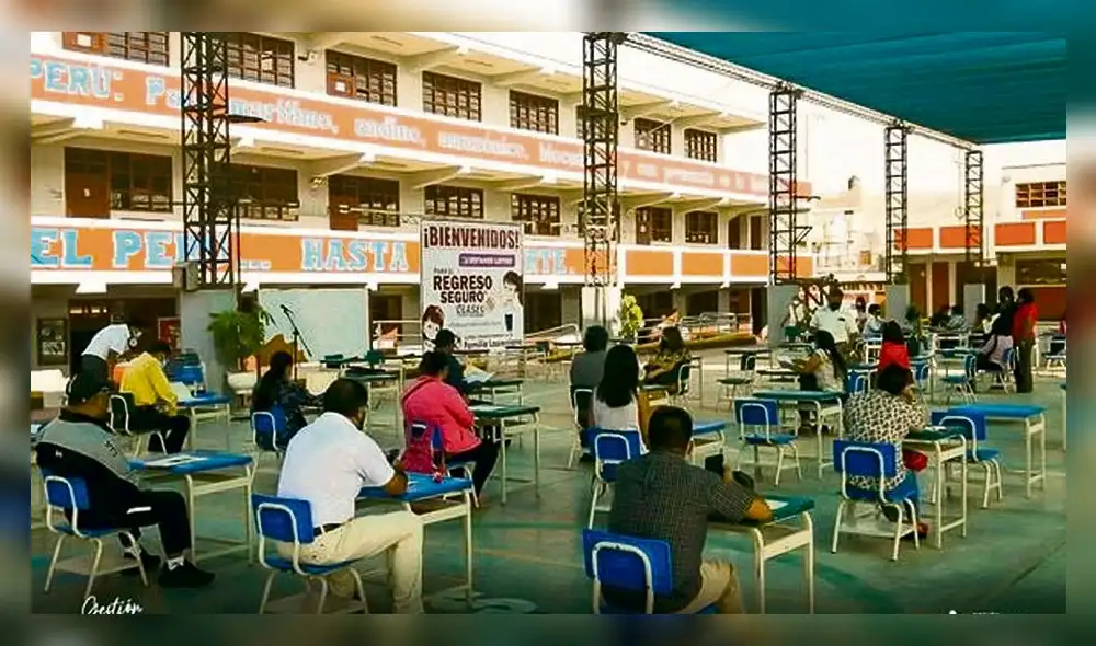 Capacitación. Docentes serán parte de este regreso a clases. Foto: La República Capacitación. Docentes serán parte de este regreso a clases. Foto: La República