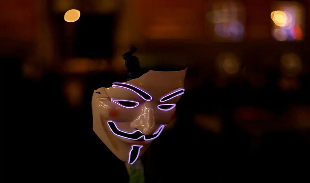 Anonymous ha realizado varios ciberataques contra Rusia por la invasión a Ucrania. Foto: AFP