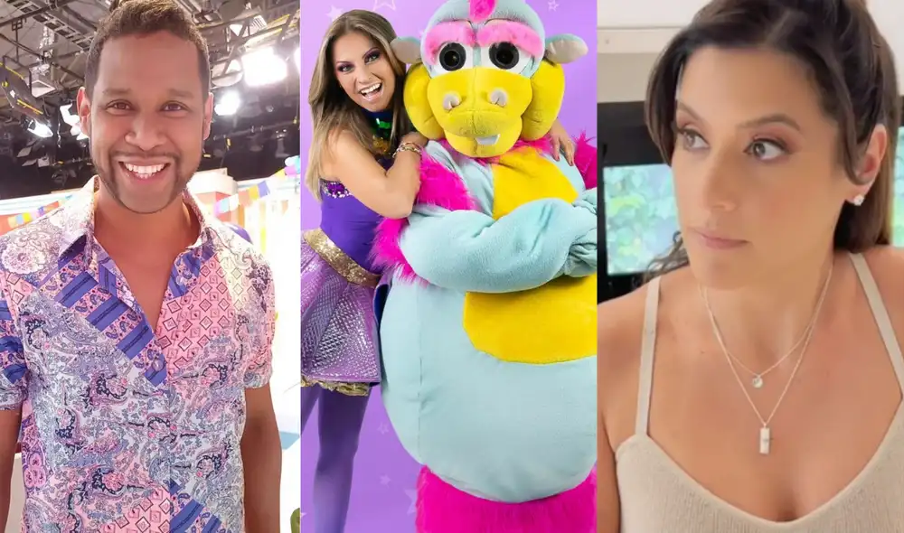 Edson Dávila pidió a las animadoras infantiles que cesen los dimes y diretes entre ellas. Foto: Instagram