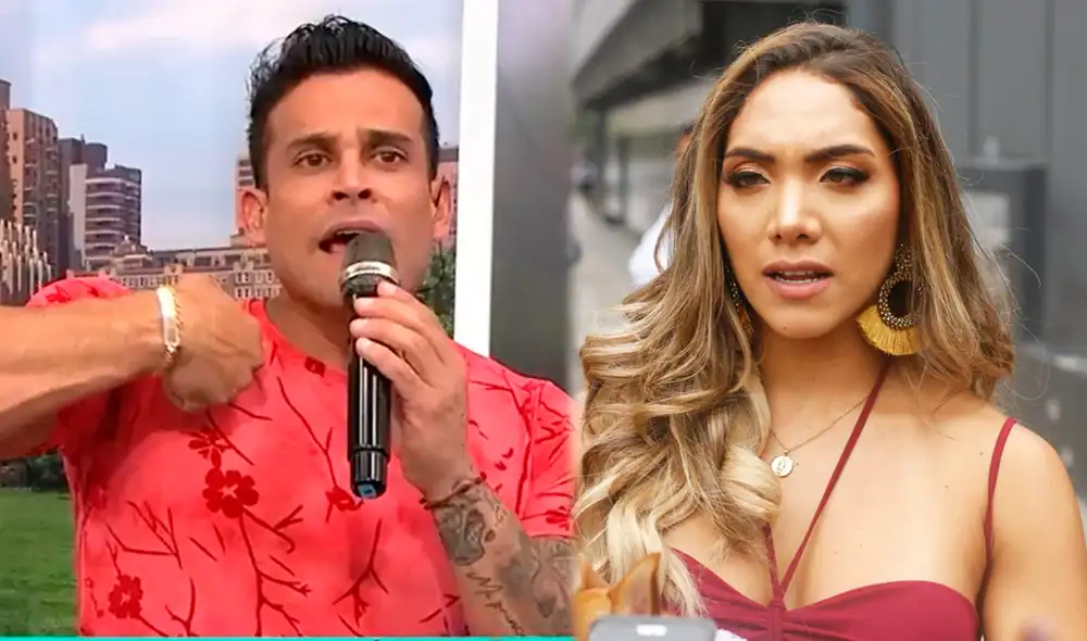 Christian Domínguez habló sobre su expareja, Isabel Acevedo. Foto: captura América TV / GLR