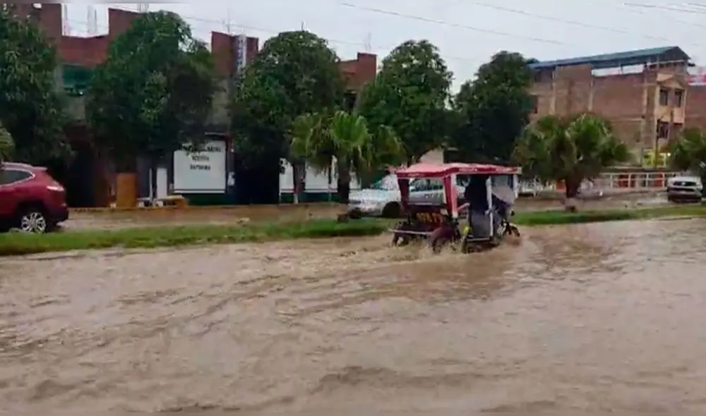 En la zona Magllanal, otras casas se vieron afectadas. Foto: captura/Radio Marañón En la zona Magllanal, otras casas se vieron afectadas. Foto: captura/Radio Marañón