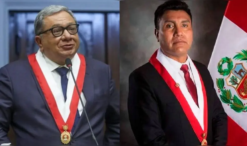 Óscar Zea fue involucrado, hace muchos años en Puno, con el los homicidios de Paulino Zeballos y Edwin Parisuaña. Foto: Composición LR Congreso / Presidencia