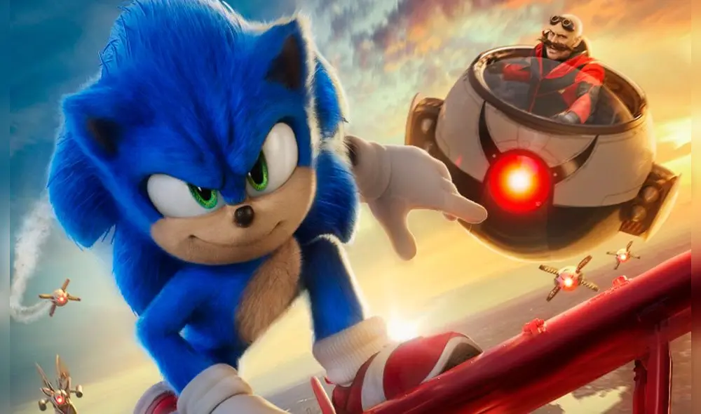 El póster de la nueva película de Sonic hace referencia a los juegos de 1992 y 1994 de la saga. Foto: Vida Extra El póster de la nueva película de Sonic hace referencia a los juegos de 1992 y 1994 de la saga. Foto: Vida Extra
