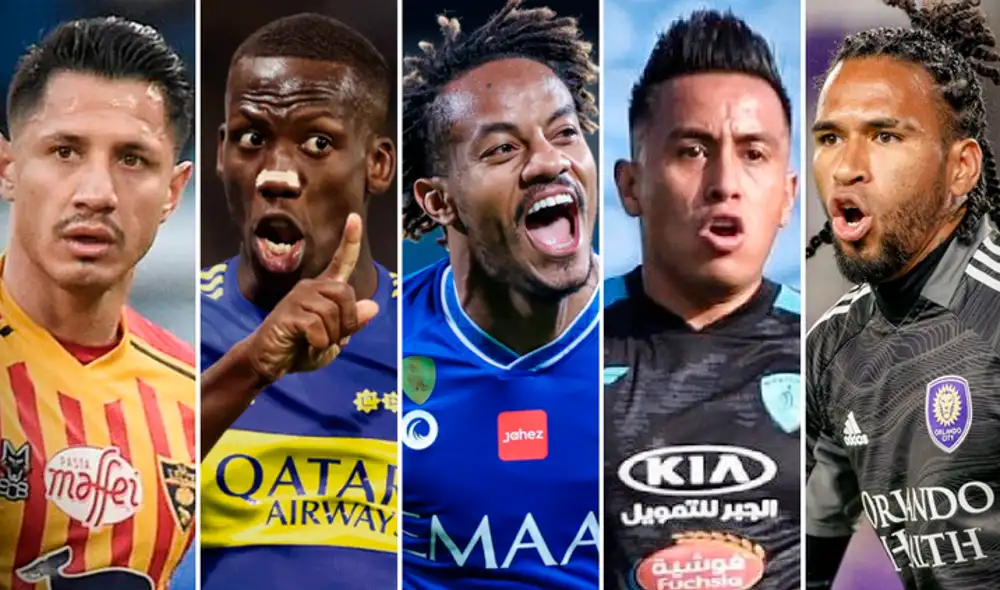 Selección peruana: la mayoría de futbolistas peruanos milita en las ligas de Europa, Asia y Centroamérica. Foto: composición GLR