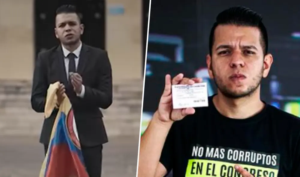 Conoce quién es 'Jota Pe Hernández', el youtuber que llegó al Senado de Colombia como uno de los más votados. Foto: captura de YouTube/EFE/composición LR/Fabrizio Oviedo Conoce quién es 'Jota Pe Hernández', el youtuber que llegó al Senado de Colombia como uno de los más votados. Foto: captura de YouTube/EFE/composición LR/Fabrizio Oviedo