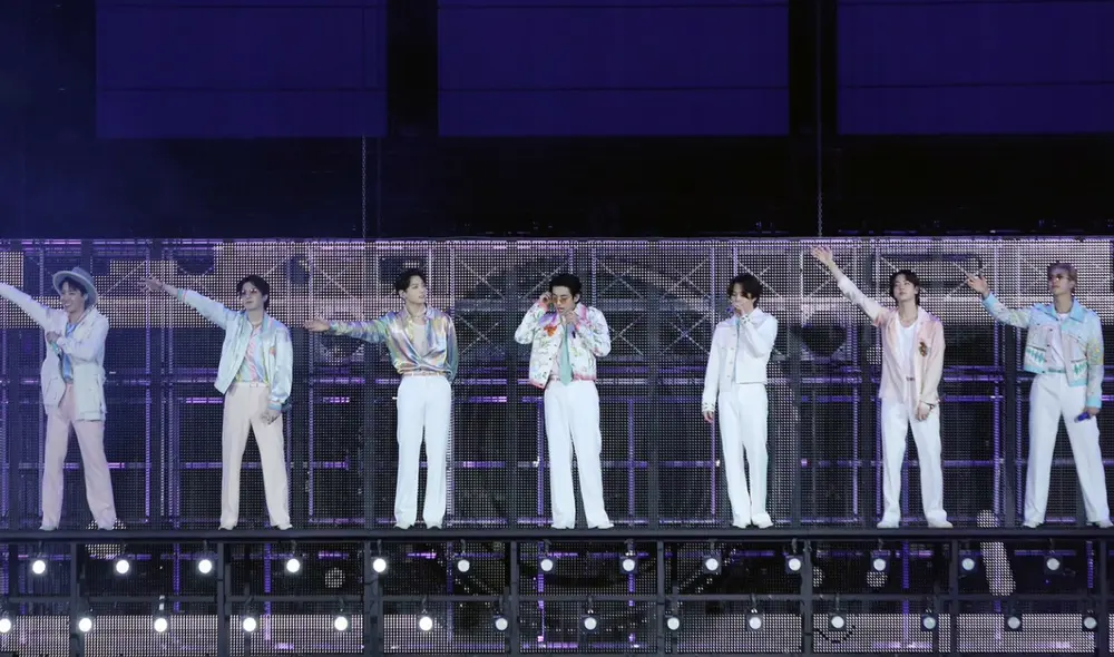 BTS regresó a los conciertos con público en Corea del Sur con "Permission to dance on stage en Seúl" luego de más de 2 años por la COVID-19. Foto: BIGHIT Music