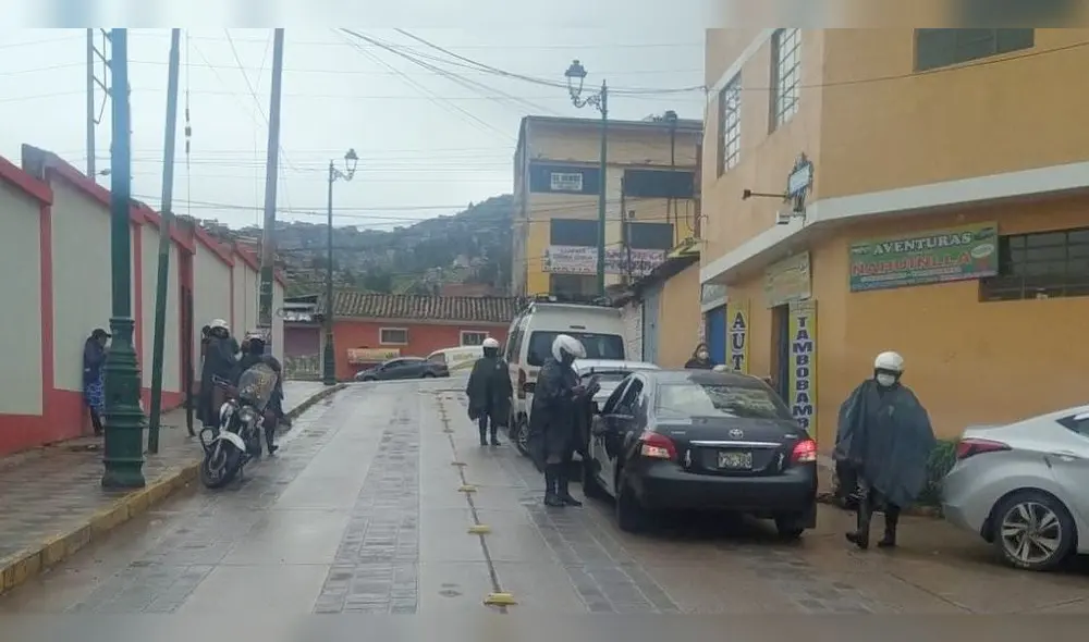 Cusco. Policías intensifican operativos debido a que incrementaron accidentes de tránsito. Foto: PNP