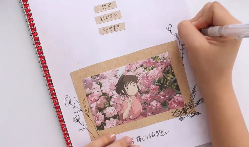 Conoce cómo forrar creativamente tus cuadernos y libros para regresar a las aulas de forma presencial. Aquí algunos tips. Foto: captura de Studio Pricot/ YouTube