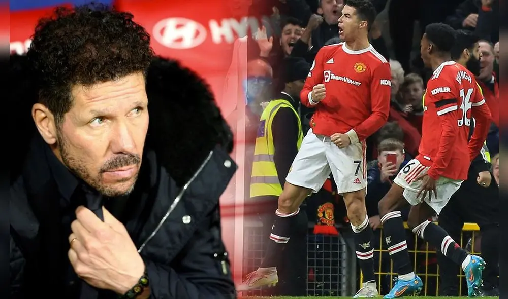 Diego Simeone y Cristiano Ronaldo se enfrentaron en dos finales de Champions League. Foto: EFE/AFP Diego Simeone y Cristiano Ronaldo se enfrentaron en dos finales de Champions League. Foto: EFE/AFP