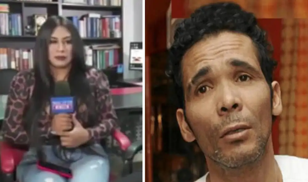 Geraldine Quezada se enlazó con el programa de Magaly Medina. Foto: captura de ATV