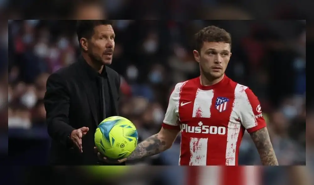 Kieran Trippier jugó para el Atlético de Madrid desde 2019 a inicios de 2022. Foto: EFE
