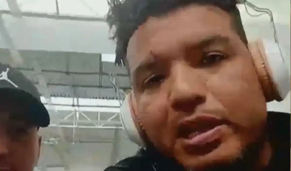 Peruano espera pronto reencontrarse con su familia. Foto: captura de Latina Peruano espera pronto reencontrarse con su familia. Foto: captura de Latina