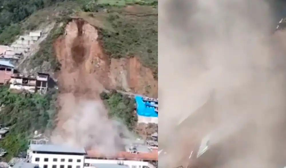 Tres menores se encuentran desaparecidos tras deslizamiento en Pataz, La Libertad. Foto: difusión
