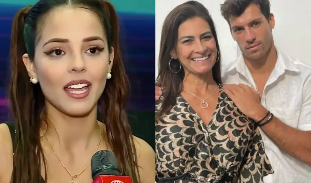 "Nos hemos visto una vez, sé que habrá más oportunidades", dijo Luciana Fuster sobre Verónica Costa. Foto: América TV/captura, Verónica Costa/Instagram