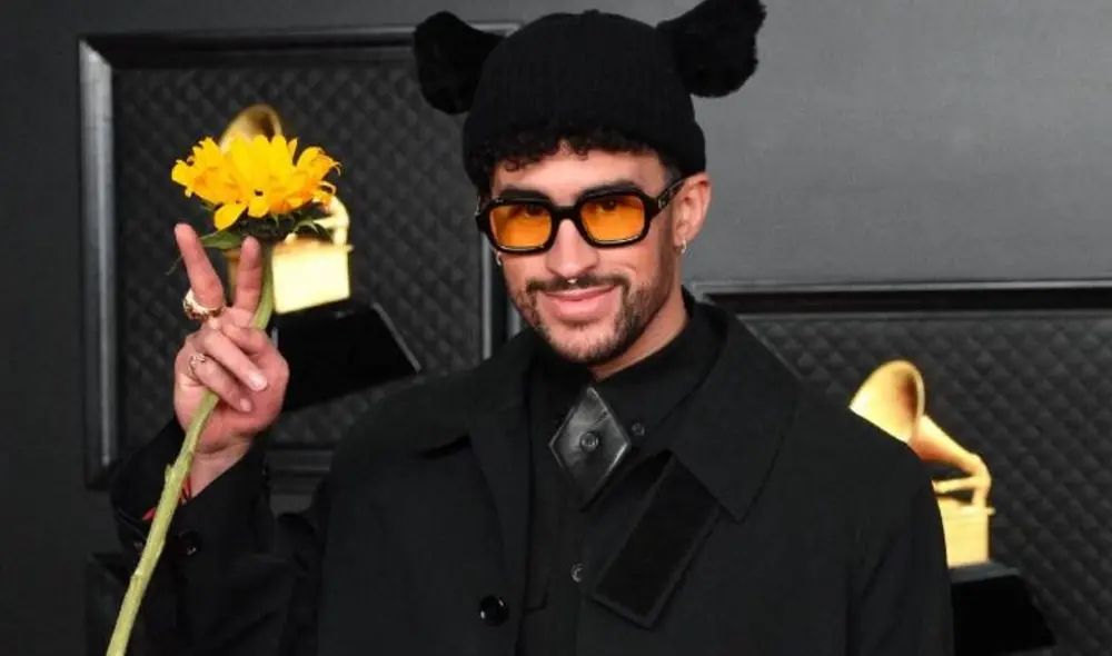 Bad Bunny escaló a la fama producto de su talento que fue puesto en práctica en la productora Hear This Music. Foto: AFP