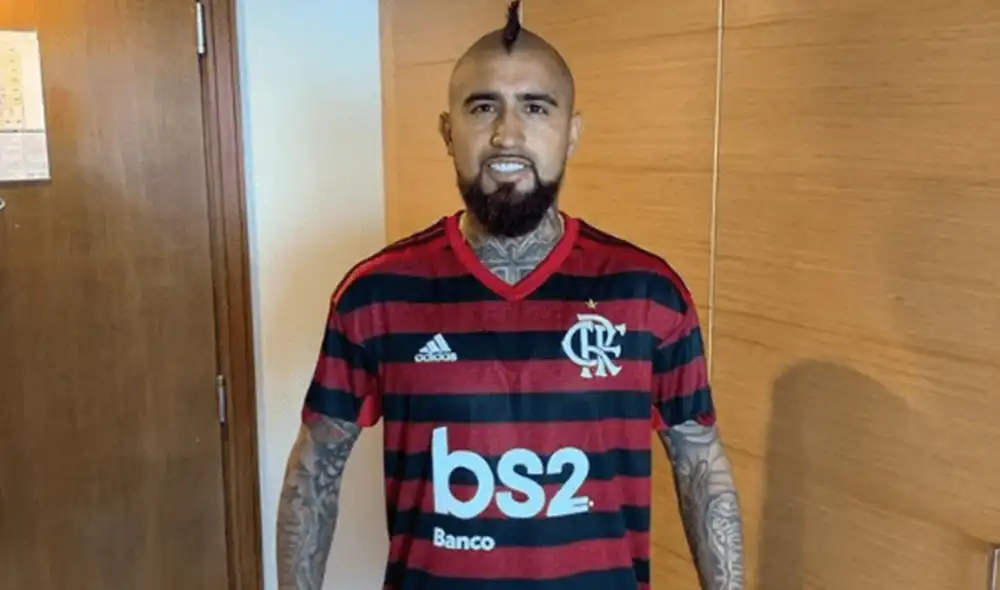 Arturo Vidal ha alentado públicamente al Flamengo en el pasado. Foto: Instagram Arturo Vidal ha alentado públicamente al Flamengo en el pasado. Foto: Instagram