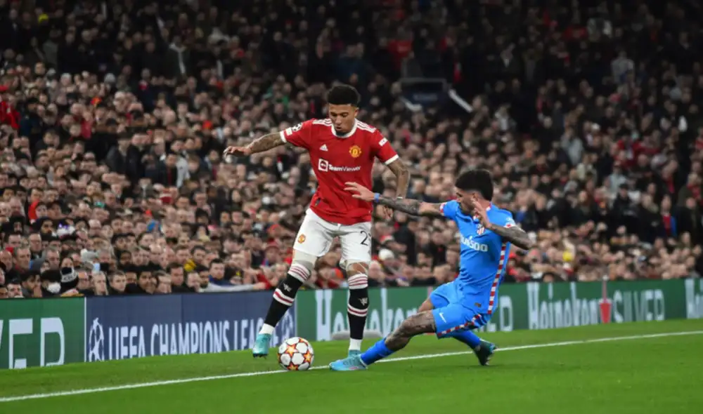El ganador de este partido Manchester United vs. Atlético de Madrid clasificará a cuartos de final. Foto: EFE
