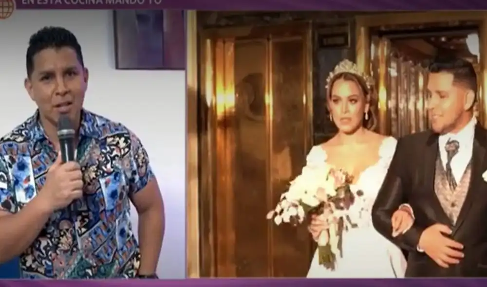 Néstor Villanueva y Flor Polo se separaron luego que él fuera captado en fiesta en Chancay. Foto: captura América Tv Néstor Villanueva y Flor Polo se separaron luego que él fuera captado en fiesta en Chancay. Foto: captura América Tv