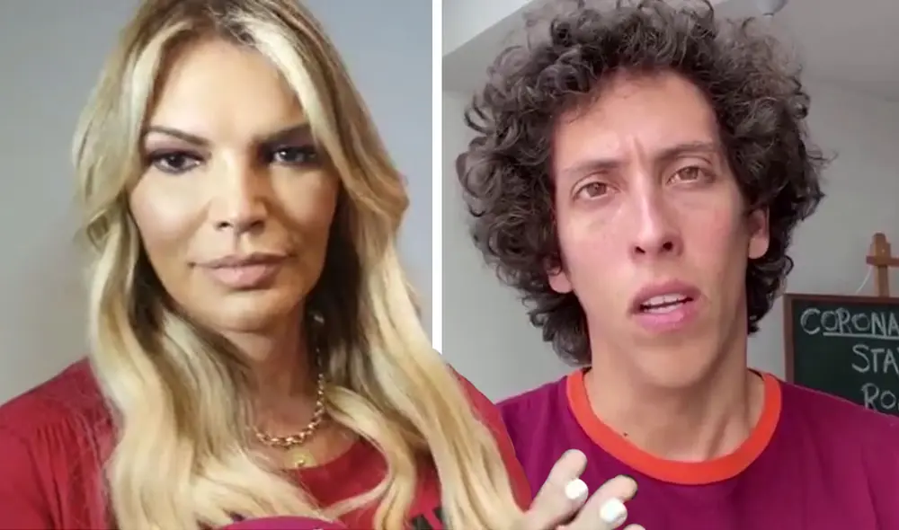 Jessica Newton habló sobre Mateo Garrido Lecca durante la conferencia de Miss Perú La Pre. Foto: captura Instagram Jessica Newton habló sobre Mateo Garrido Lecca durante la conferencia de Miss Perú La Pre. Foto: captura Instagram