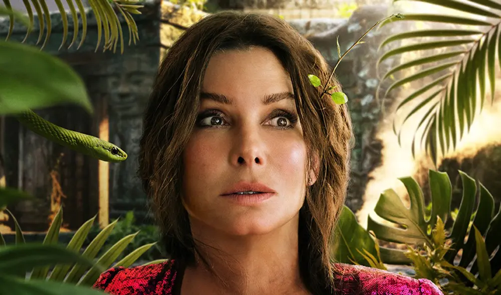 Sandra Bullock anuncia su retiro del cine después de estrenarse "La ciudad perdida". Foto: Twitter/@LostCityMovie