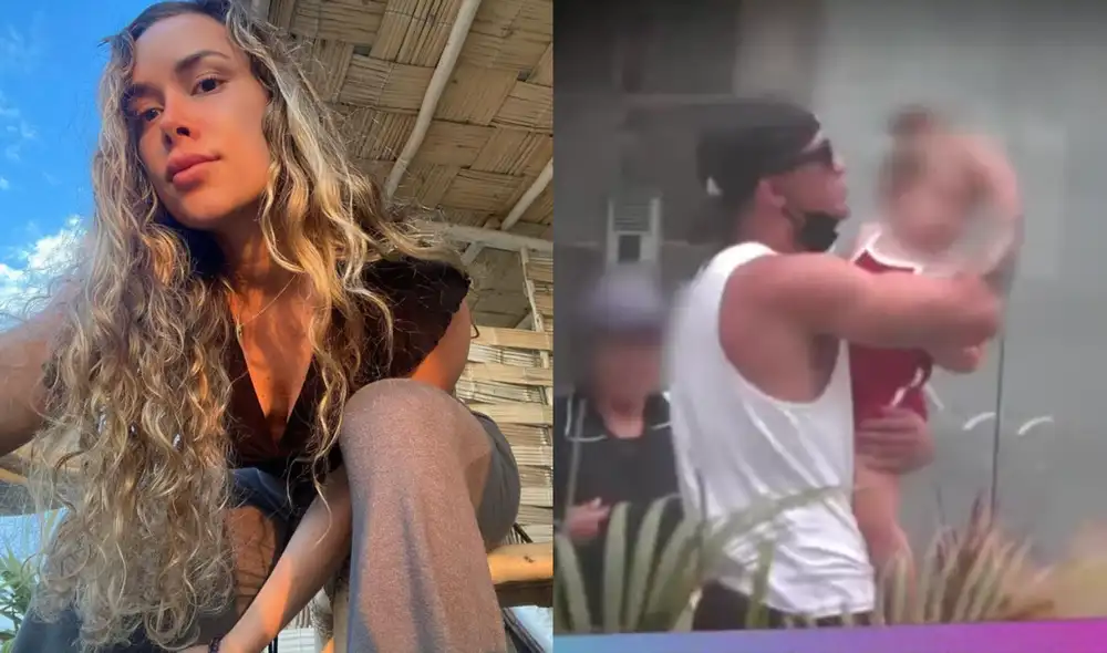 Ale Venturo intenta conciliar el régimen de visitas con el padre de su hija. Foto: Ale Venturo/Instagram, Amor y fuego/captura