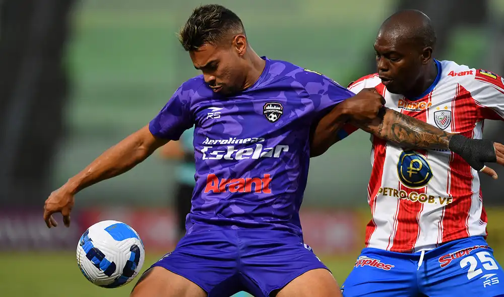 Metropolitanos vence en el global a Mérida. Foto: Conmebol Sudamericana