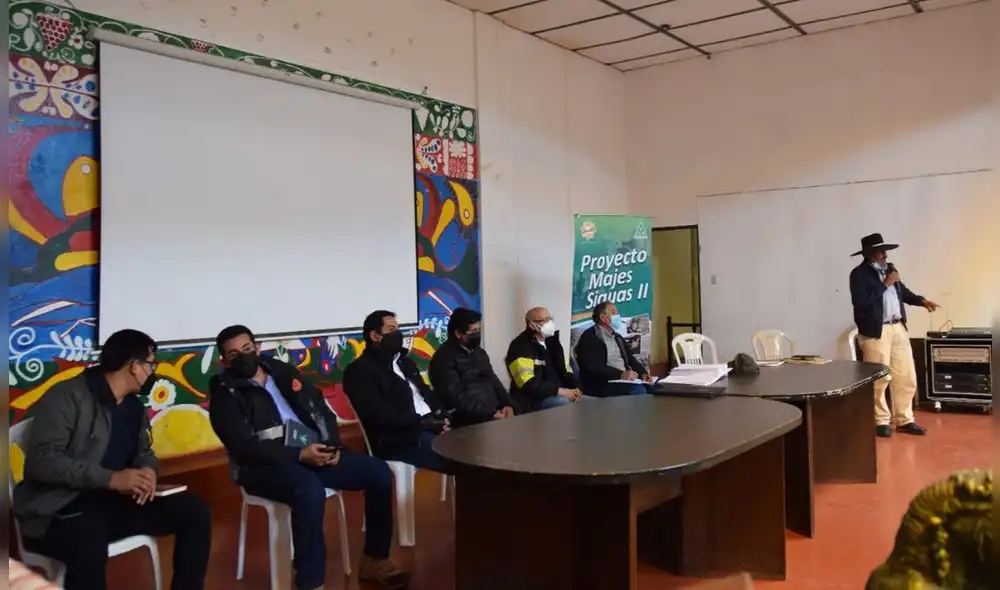 Reunión tuvo lugar en el distrito de Chivay. Foto: GRA Reunión tuvo lugar en el distrito de Chivay. Foto: GRA