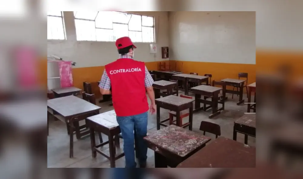 Los colegios tienen problemas en la infraestructura y carecen de servicios básicos. Foto: Contraloría