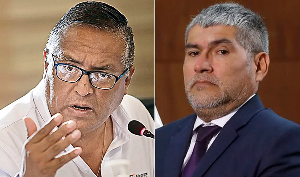 Trance. Condori e Yldefonso deberán responder hoy ante el Pleno. Foto: composición/ Juan Carlos Guzmán/ Presidencia