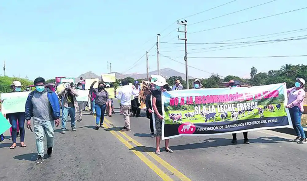 Movilización. 11.000 ganaderos reclaman precios justos. Foto: difusión