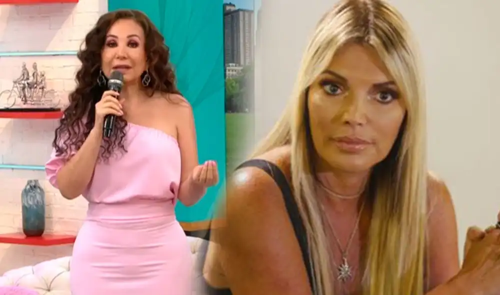 Janet Barboza no ve con buenos ojos que expongan a menores a los concursos de belleza y pide que se alejen de ello para que no las afecte psicológicamente. Foto: captura/América TV/difusión-Miss Perú Janet Barboza no ve con buenos ojos que expongan a menores a los concursos de belleza y pide que se alejen de ello para que no las afecte psicológicamente. Foto: captura/América TV/difusión-Miss Perú