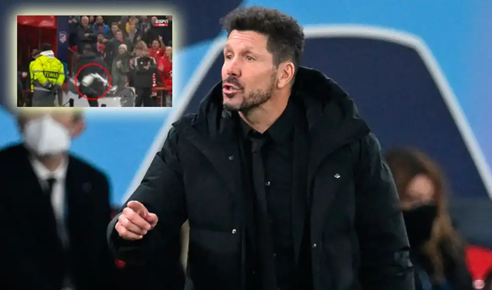 Atlético Madrid eliminó en octavos de final de la Champions League 2021-22 al Manchester United. Foto: AFP/composición Atlético Madrid eliminó en octavos de final de la Champions League 2021-22 al Manchester United. Foto: AFP/composición