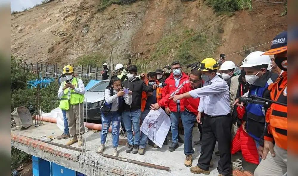 COEN indicó que los pobladores habrían construido sus casas de forma indebida. Foto: Prensa Gore COEN indicó que los pobladores habrían construido sus casas de forma indebida. Foto: Prensa Gore