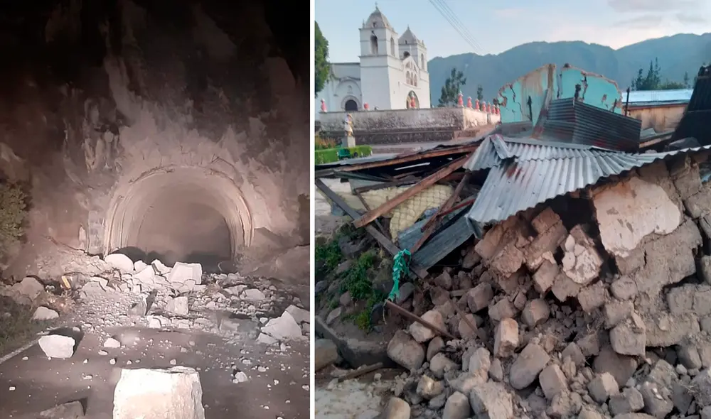 Una de las zonas más afectadas corresponde a la vía Maca-Pinchollo. Foto: Autocolca/ cortesía Una de las zonas más afectadas corresponde a la vía Maca-Pinchollo. Foto: Autocolca/ cortesía