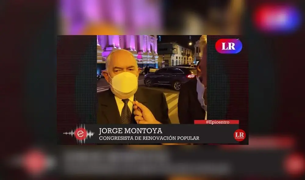 Jorge Montoya, congresista de Renovación Popular. Foto: captura/LR+