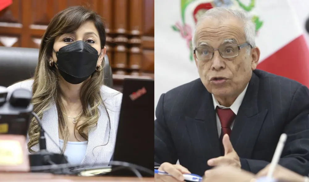 Camones se dirigió al primer ministros mediante sus redes sociales. Foto: composición/Congreso-PCM Camones se dirigió al primer ministros mediante sus redes sociales. Foto: composición/Congreso-PCM