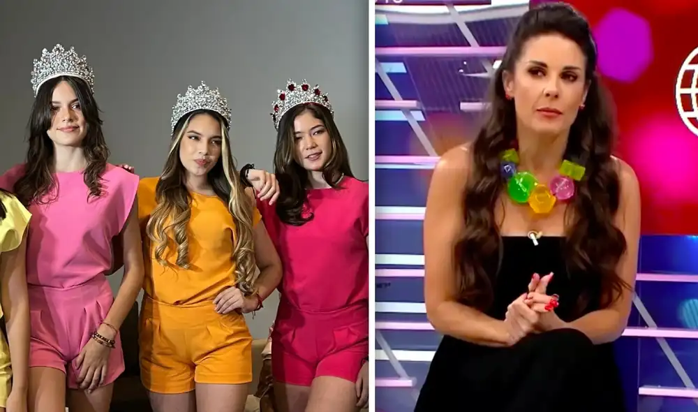 "Están empezando a descubrir la vida, competir y lidiar con la frustración", dijo Rebeca Escribens. Foto: URPI-GLR/Captura América TV