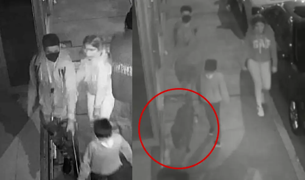 Progenitora compartió capturas de las cámaras de seguridad donde se muestra a los propietarios del can. Foto: Allison Martínez Progenitora compartió capturas de las cámaras de seguridad donde se muestra a los propietarios del can. Foto: Allison Martínez