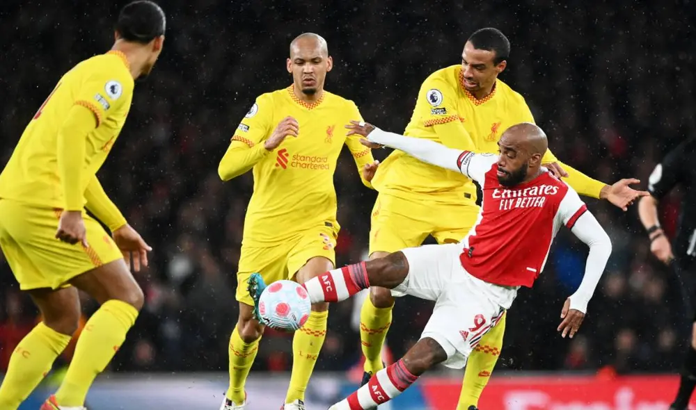 Reds y Gunners chocan en el Emirates Stadium por la Premier League. Foto: EFE