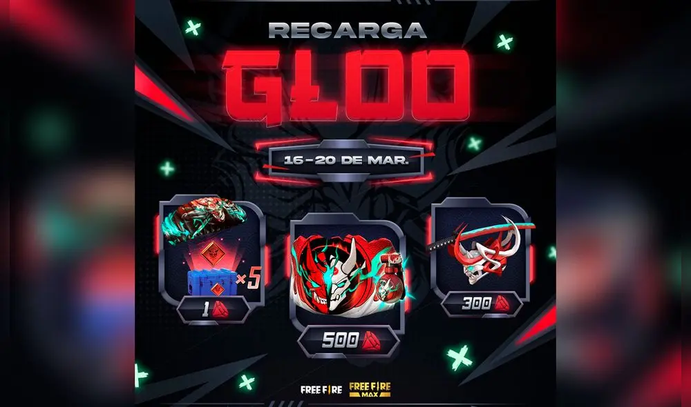 Revisa aquí cuántos diamantes necesitas recargar en Free Fire para desbloquear impresionantes recompensas. Foto: Garena