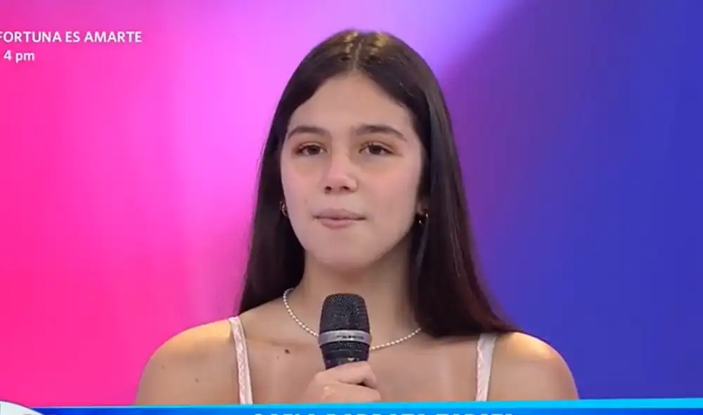 Gaela Barraza asegura que no le desea el mal a nadie y espera que sus 'examigas' concursen de nuevo en el certamen. Foto: América TV. Gaela Barraza asegura que no le desea el mal a nadie y espera que sus 'examigas' concursen de nuevo en el certamen. Foto: América TV.