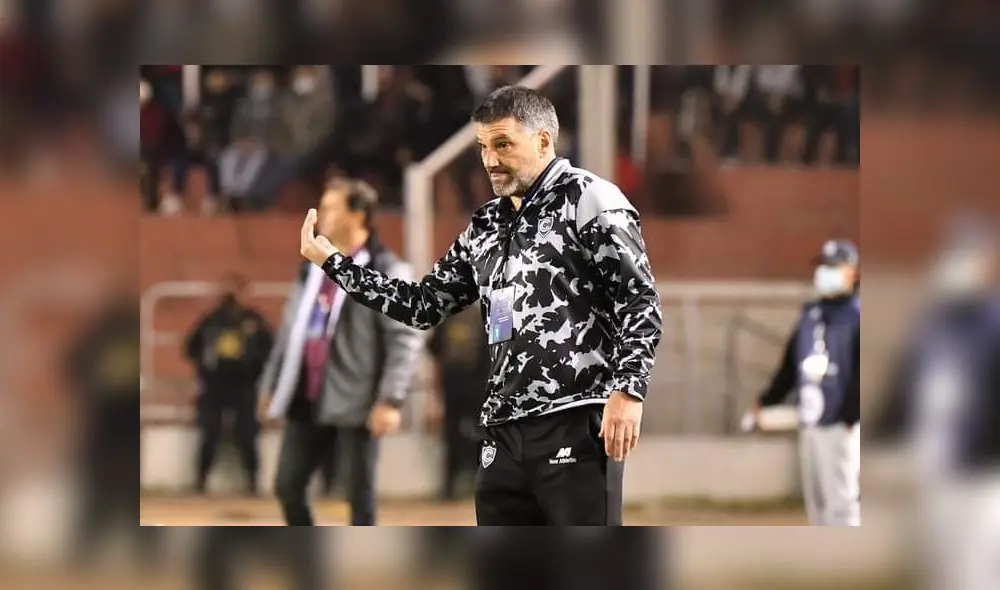 Gerardo Ameli destacó esfuerzo de su equipo para buscar el empate. Foto: Conmebol Sudamericana