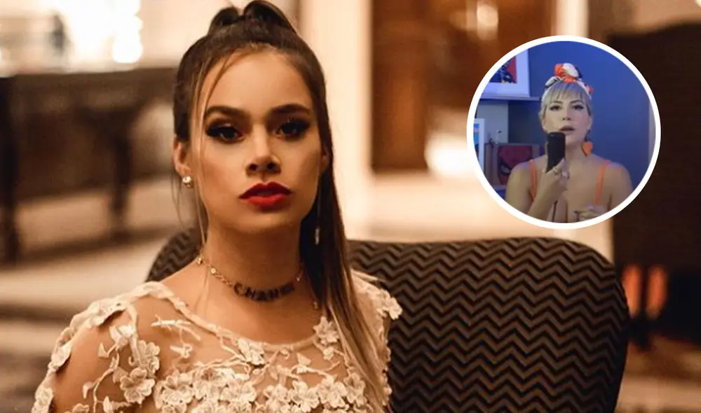 Jossmery Toledo y Claudia Serpa se conocieron en los camerinos de América TV. Foto: Instagram/captura YouTube Jossmery Toledo y Claudia Serpa se conocieron en los camerinos de América TV. Foto: Instagram/captura YouTube