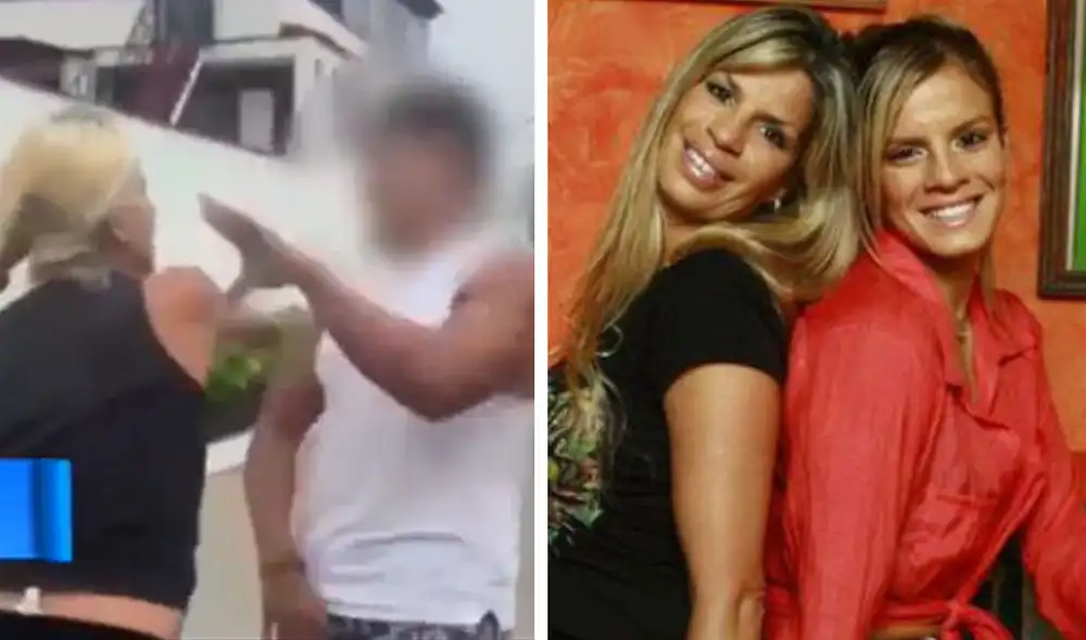 Verónica Alcalá agredió a joven menor de edad, según las imágenes de Magaly TV, la firme. Foto: ATV/Difusión