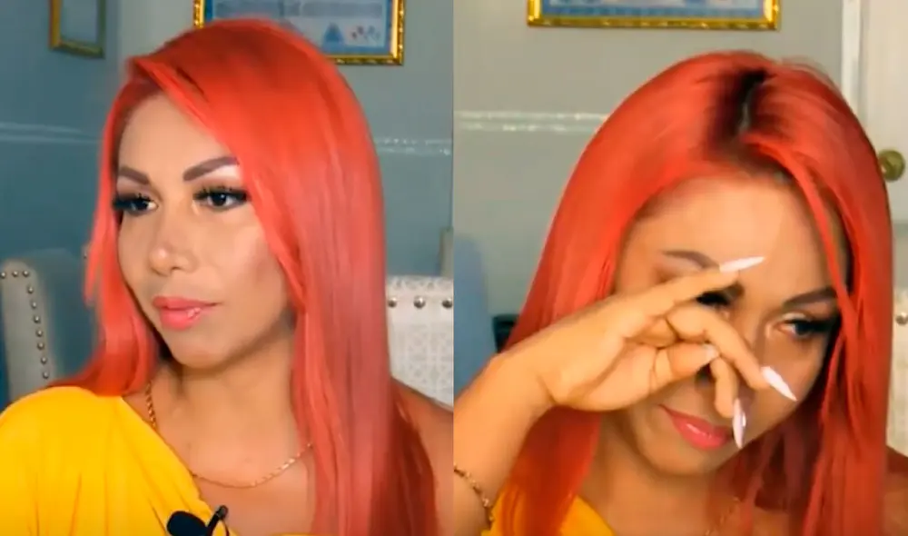 Deysi Araujo se sintió muy decepcionada con el juez con quien hace unos días confirmó su romance. Foto: captura ATV.