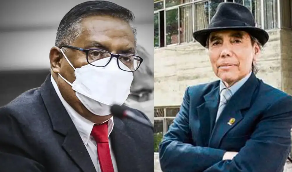 Modesto Montoya consideró que Hernán Condori viene haciendo un buen trabajo con el proceso de vacunación. Foto: composición LR Modesto Montoya consideró que Hernán Condori viene haciendo un buen trabajo con el proceso de vacunación. Foto: composición LR
