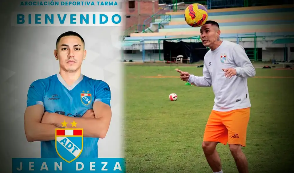 Jean Deza ha pasado por varios clubes del fútbol peruano, como UTC y Alianza Lima. Foto: composición/ ADT twitter